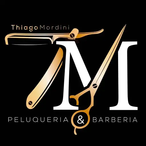 Logotipo de TM Peluquería y Barbería